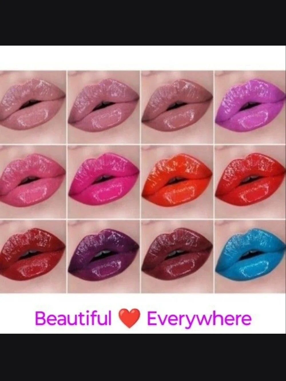 Vibrant Gloss Lipstick Collection - Multi Shade Set